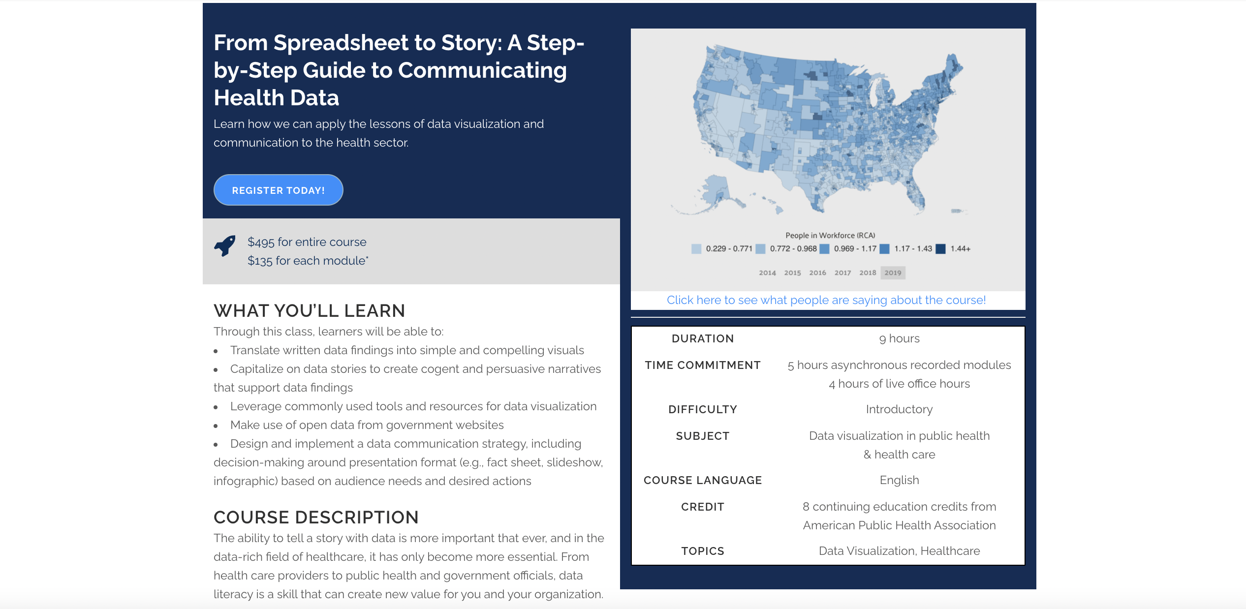 Data Viz Course